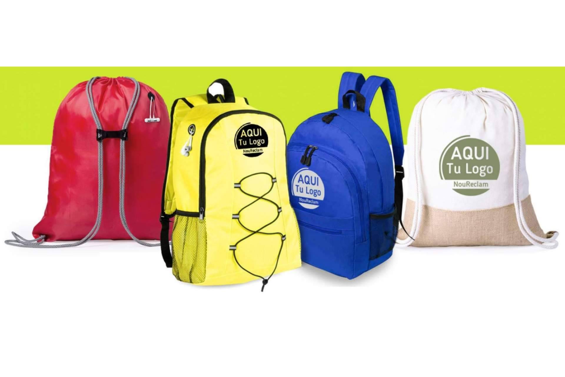 Comprar mochilas personalizadas económicas para publicidad en NouReclam