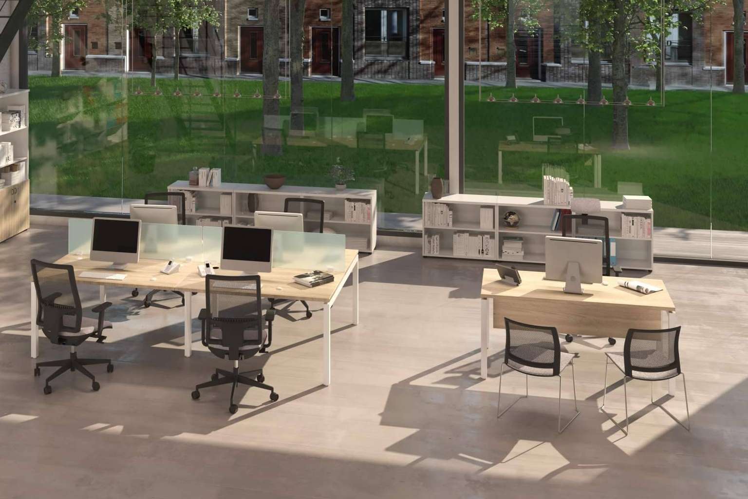 ¿Cuáles son los beneficios de la técnica open space en las oficinas?, por Office Deco