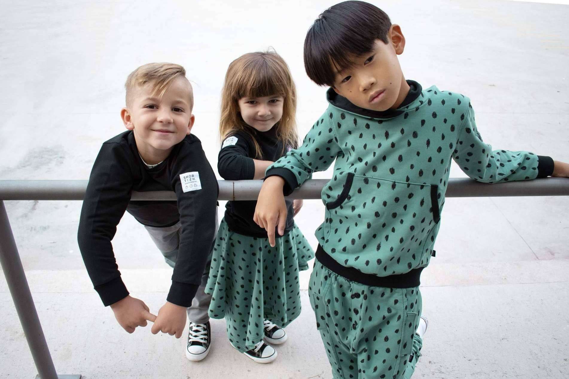 La expansión internacional de Shortish, la marca de moda sostenible para niños, que diseña prendas para la alfombra roja y para todos los días