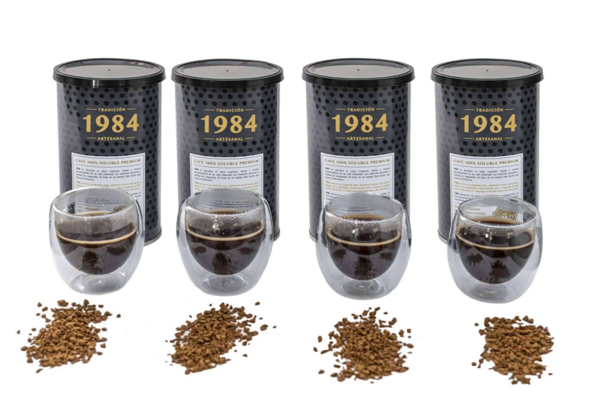Cafés 1984 cuenta con el café soluble perfecto para disfrutar tanto en los bares como en casa