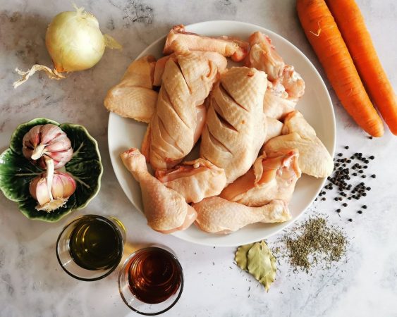 pollo en escabeche