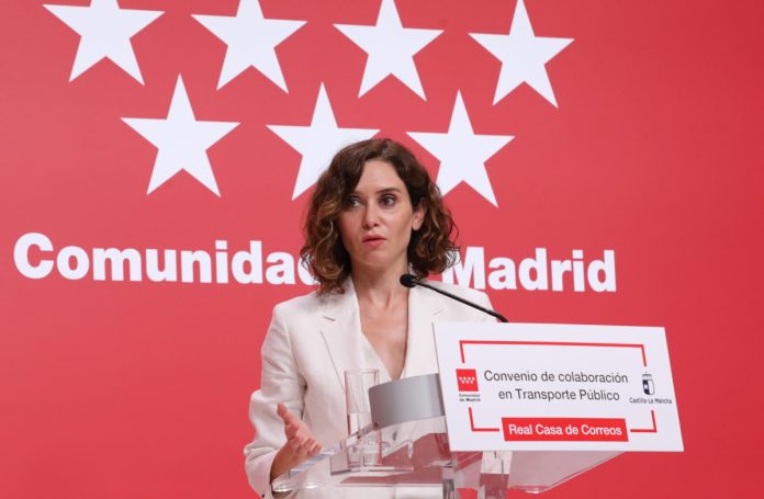 Isabel Díaz Ayuso, presidenta de la Comunidad de Madrid