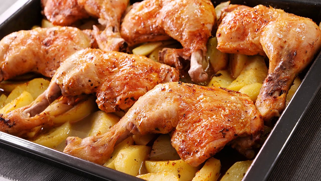 Pollo al horno: así se hace jugoso por dentro y crujiente por fuera