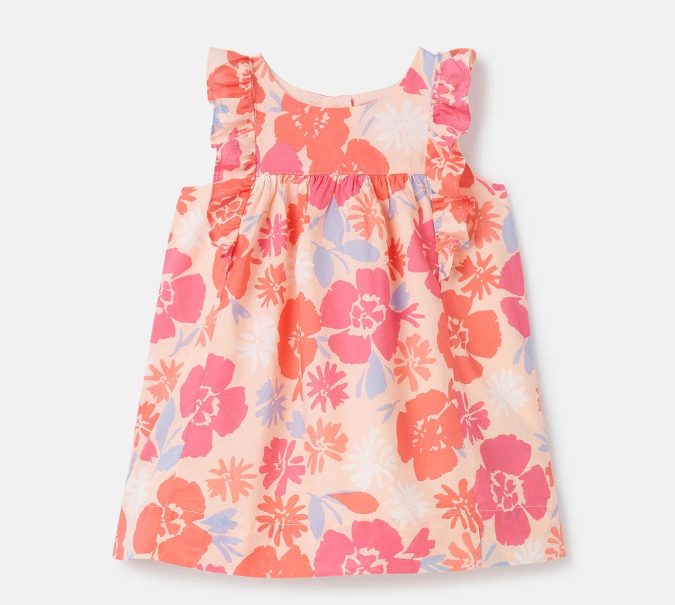 vestido flores gap