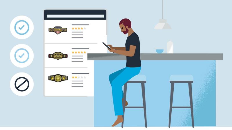 Amazon y WWE se unen para luchar contra las falsificaciones