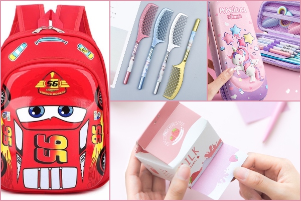 Mochilas, estuches y papelería de Aliexpress que ya quisiéramos haber tenido en nuestra infancia