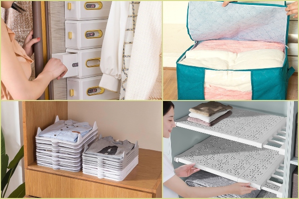 Organizadores de Aliexpress para tu casa para que la vuelta del verano no sea caótica