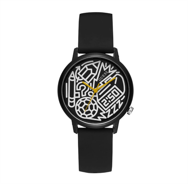 Reloj de mujer Time to give V0023M8 de silicona y correa negra el corte inglés
