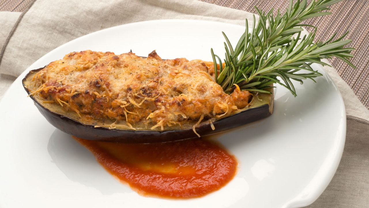 El relleno gourmet que puedes ponerle a las berenjenas