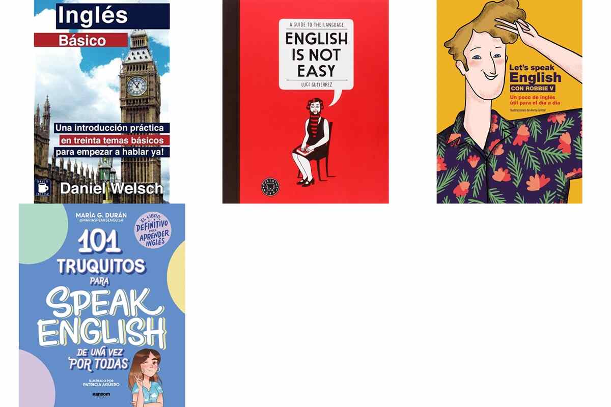 ¡Deja la pereza y ponte con el inglés de una vez por todas!: 10 libros muy recomendados de Amazon