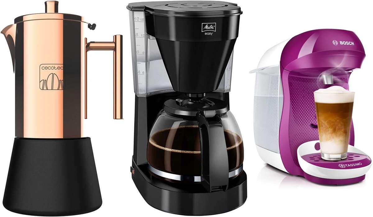 Cafeteras ‘low cost’ de Amazon que dan mil vueltas a otras más caras