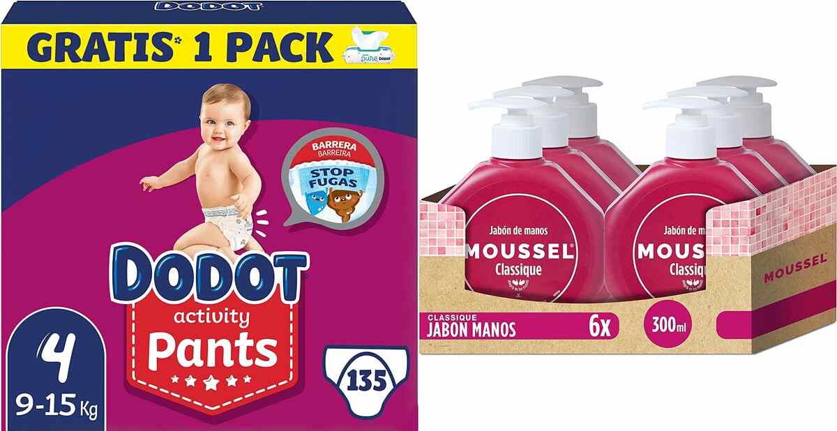 Jabón, pañales y más: estos packs de Amazon te ayudarán a ahorrar en el día a día sin darte cuenta