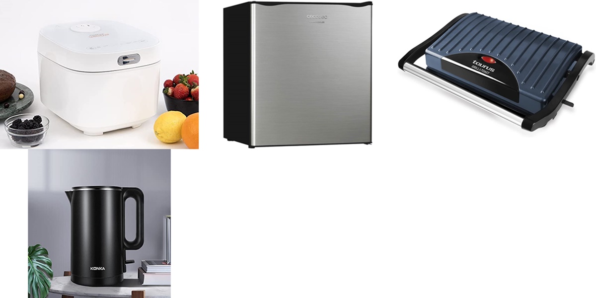 Amazon: 10 electrodomésticos mini ‘low cost’ perfectos para cocinas pequeñas