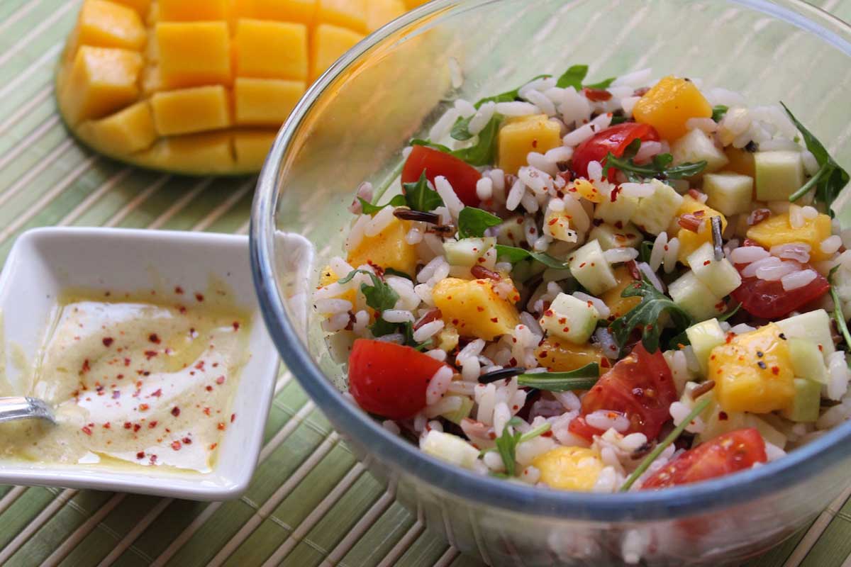 Ideas sencillas de ensaladas de arroz para este verano