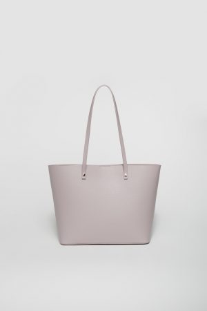 bolso-gris-shopper-sfera