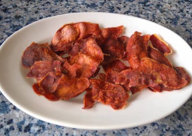 crujiente de jamon serrano al microondas foto principal Merca2.es