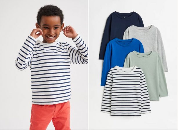 camisetas H&M