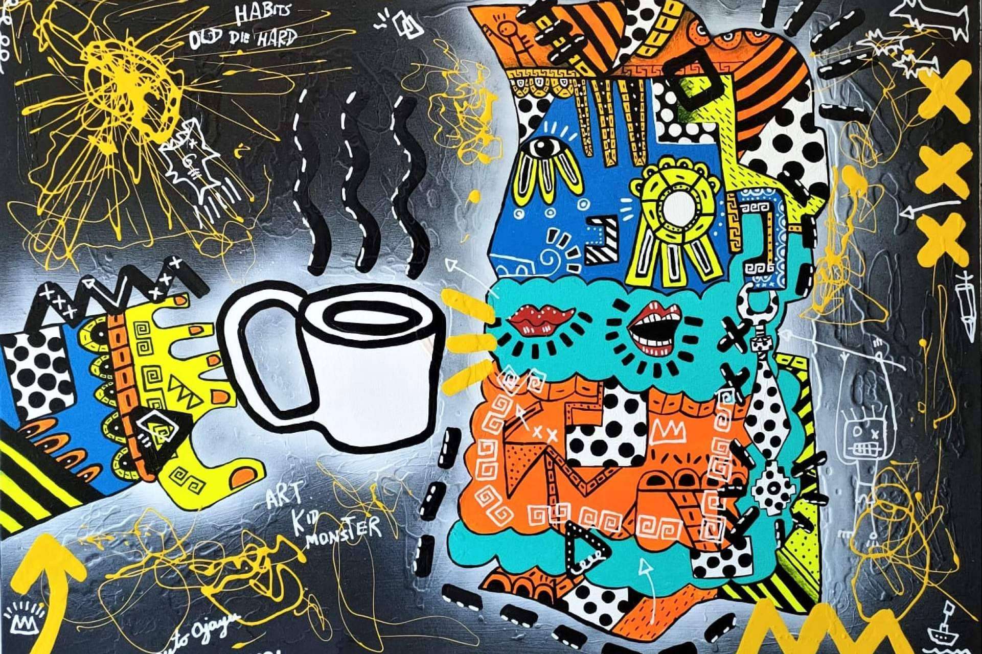 Obras de arte del artista Guto Ajayu ideales para decorar cualquier espacio