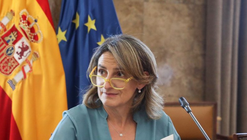 Teresa Ribera, ministra del Ministerio de la Transición Ecológica
