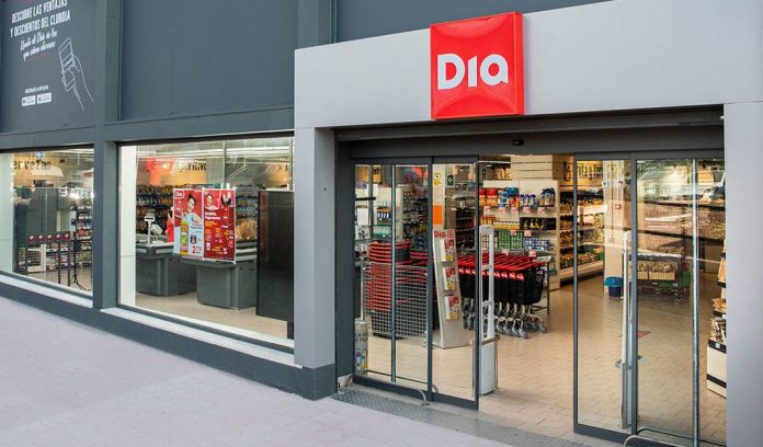 Dia gana la partida del precio de los supermercados descuentos