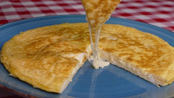 tortilla francesa con queso Merca2.es