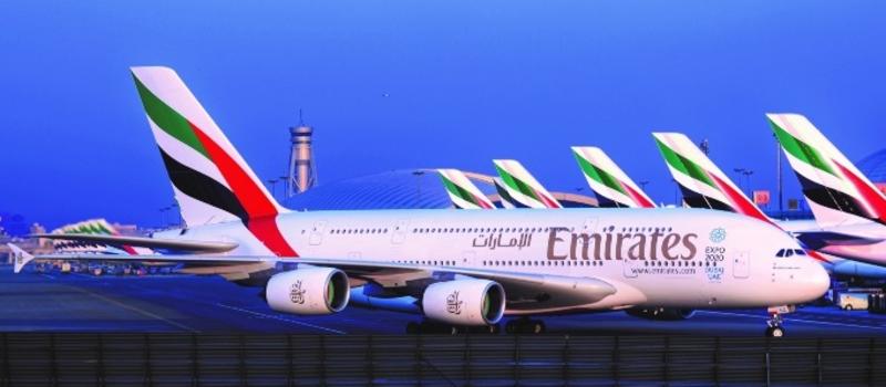 Emirates transporta más de diez millones de pasajeros en casi 35.000 vuelos este verano