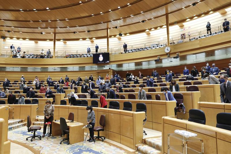 Sánchez y Feijóo protagonizarán este martes en el Senado un debate sin los líderes de Vox, Cs y Podemos