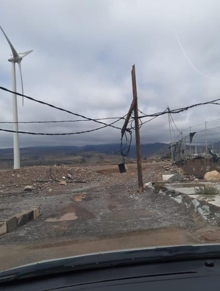 Endesa trabaja en la recuperación del suministro eléctrico de 3.000 canarios afectados por ‘Hermine’