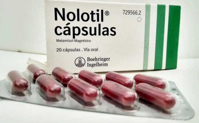 Alerta de riesgo en el consumo de nolotil