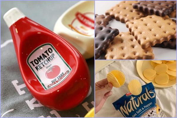 Un plato con forma de ketchup, un salvamanteles con forma de galleta y otros artículos chulos de AliExpress