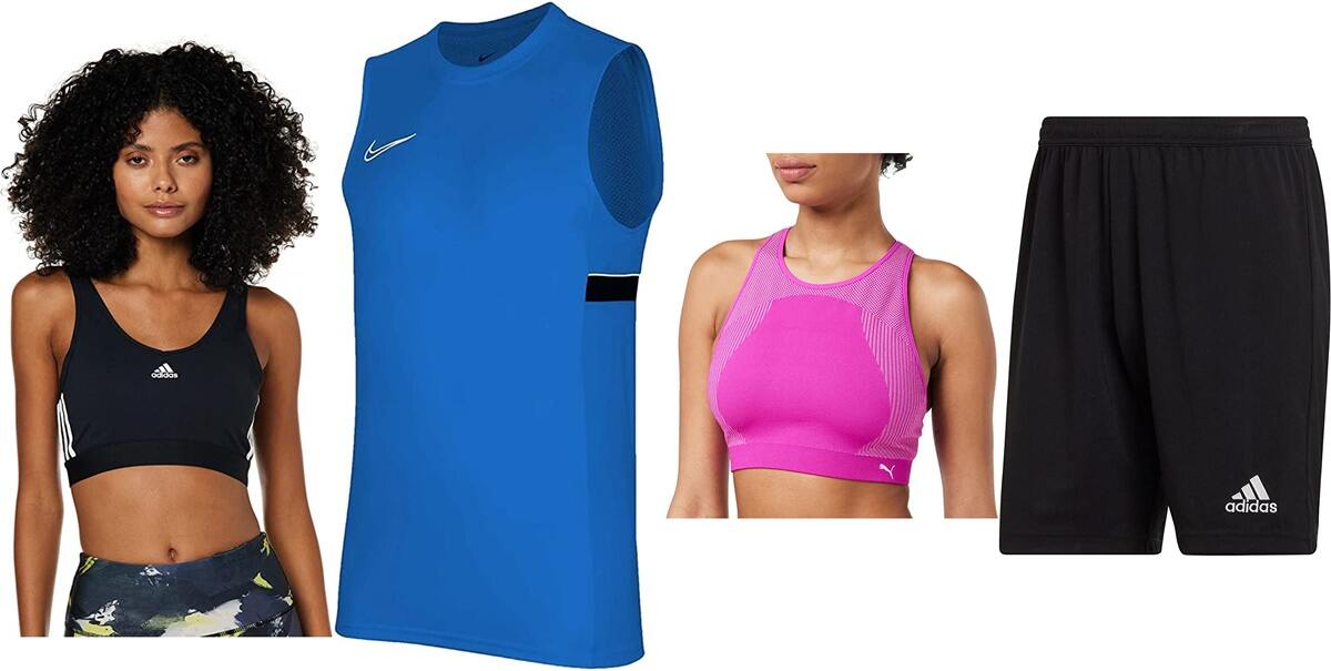 Nike, Adidas y Puma: tops, short y más prendas de Amazon para ir al gimnasio como todo un profesional