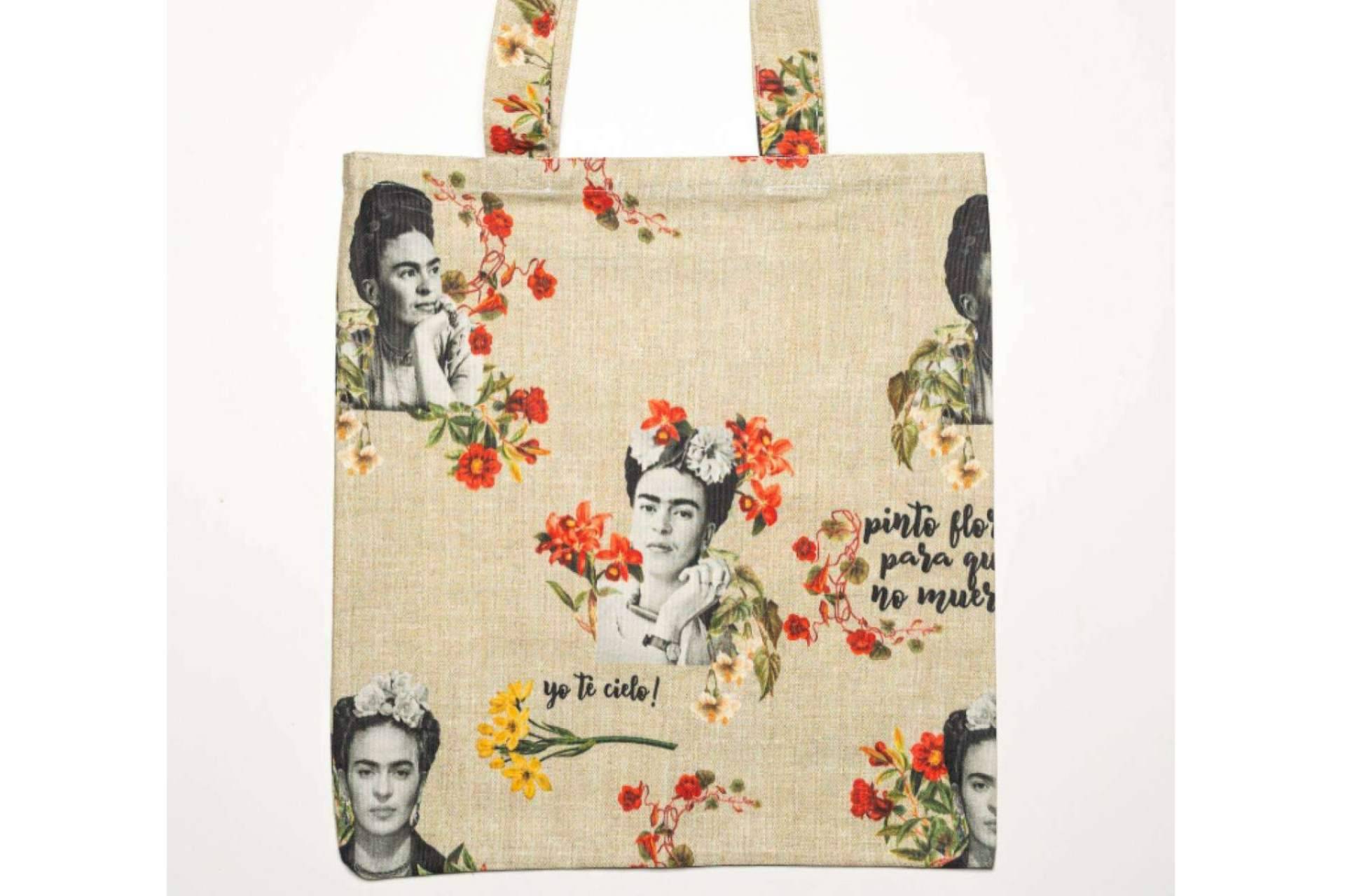Usanifu Frida Khalo, una bolsa estampada artesanal de Natinee Bags