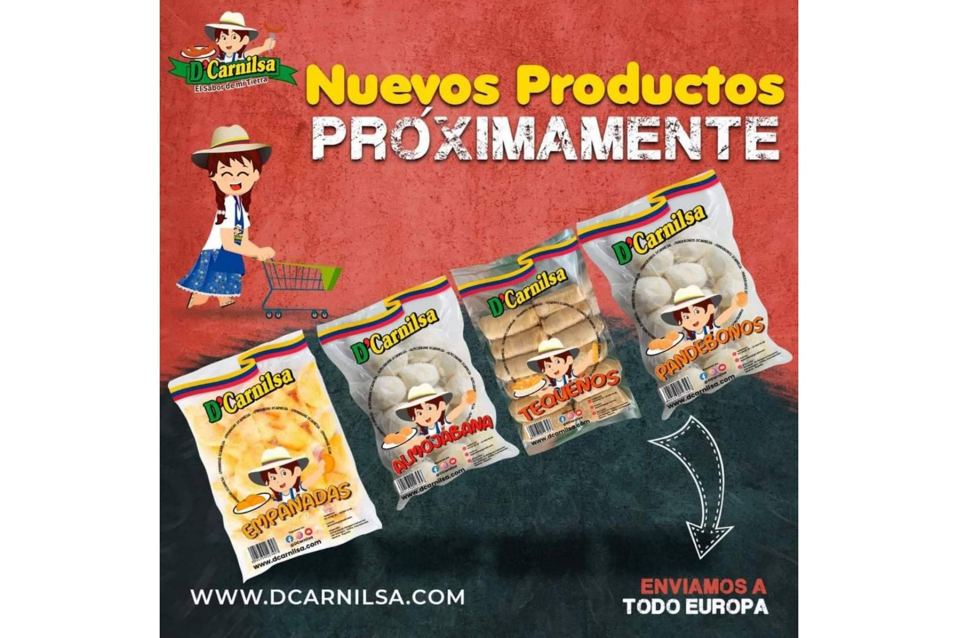 Comida colombiana a domicilio de la mano de D’Carnilsa