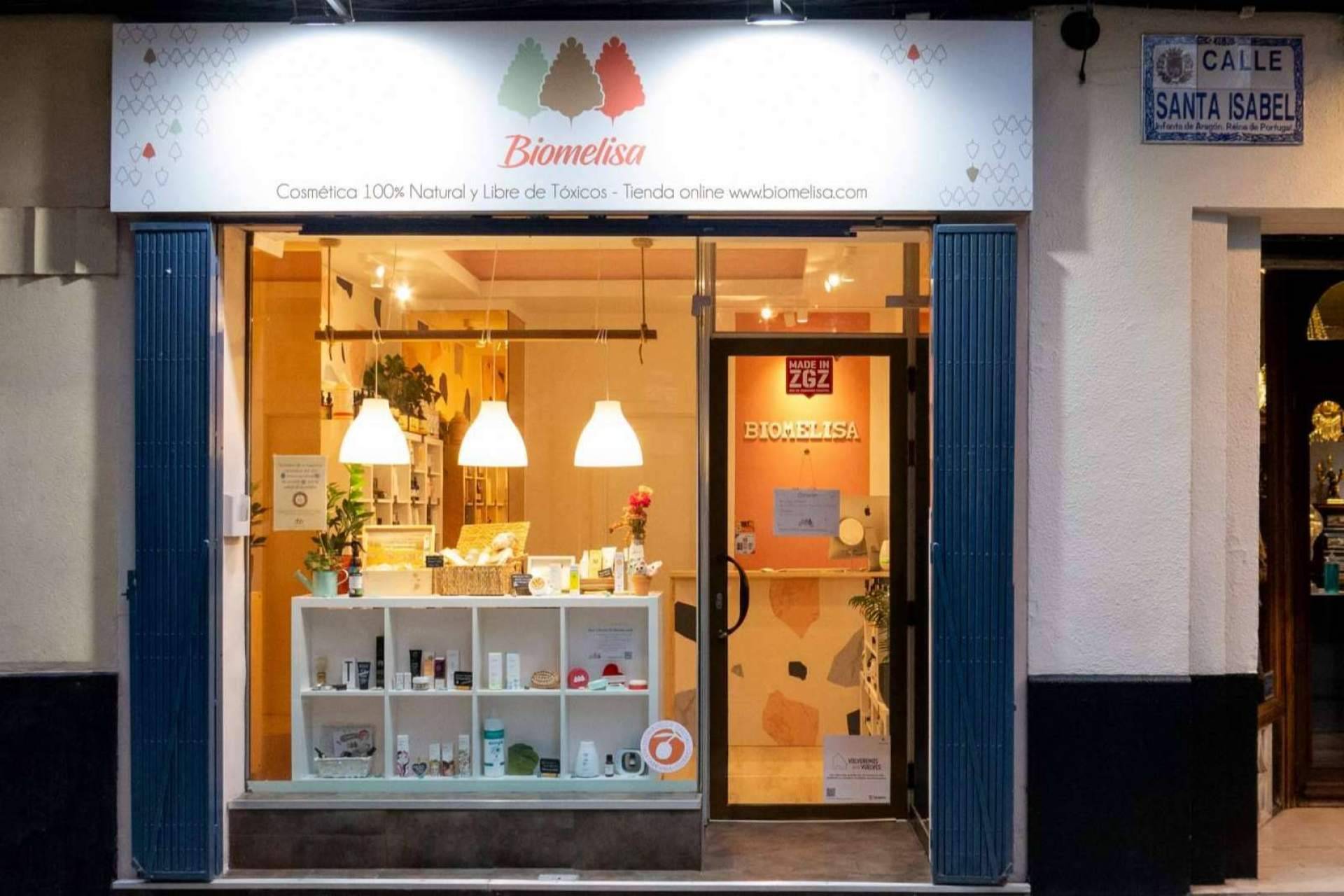 La primera tienda física de Biomelisa abre sus puertas en pleno Centro Histórico de Zaragoza