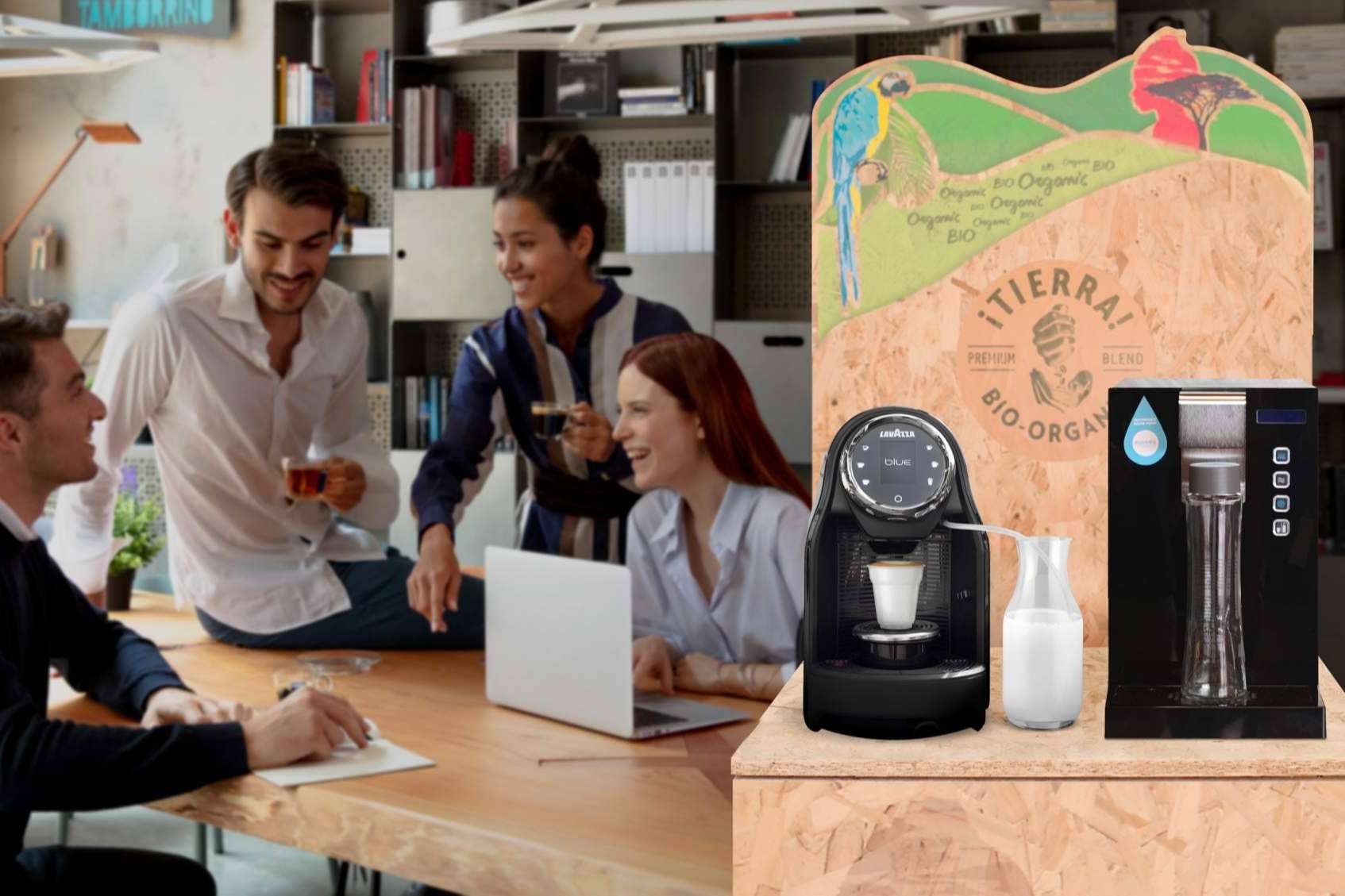 Café de calidad y agua para empresas con los servicios de Espressa Coffee & Water