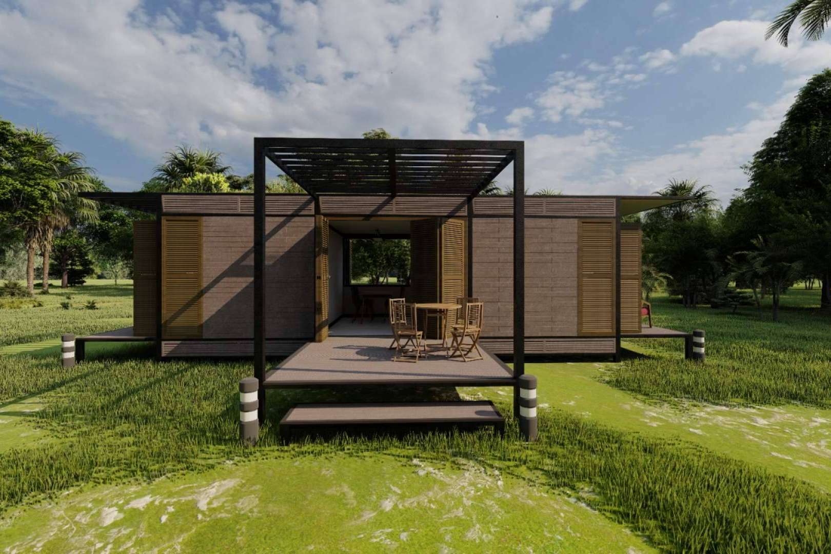 Abadecom, la empresa que ofrece un proyecto de construcción modular ecológica