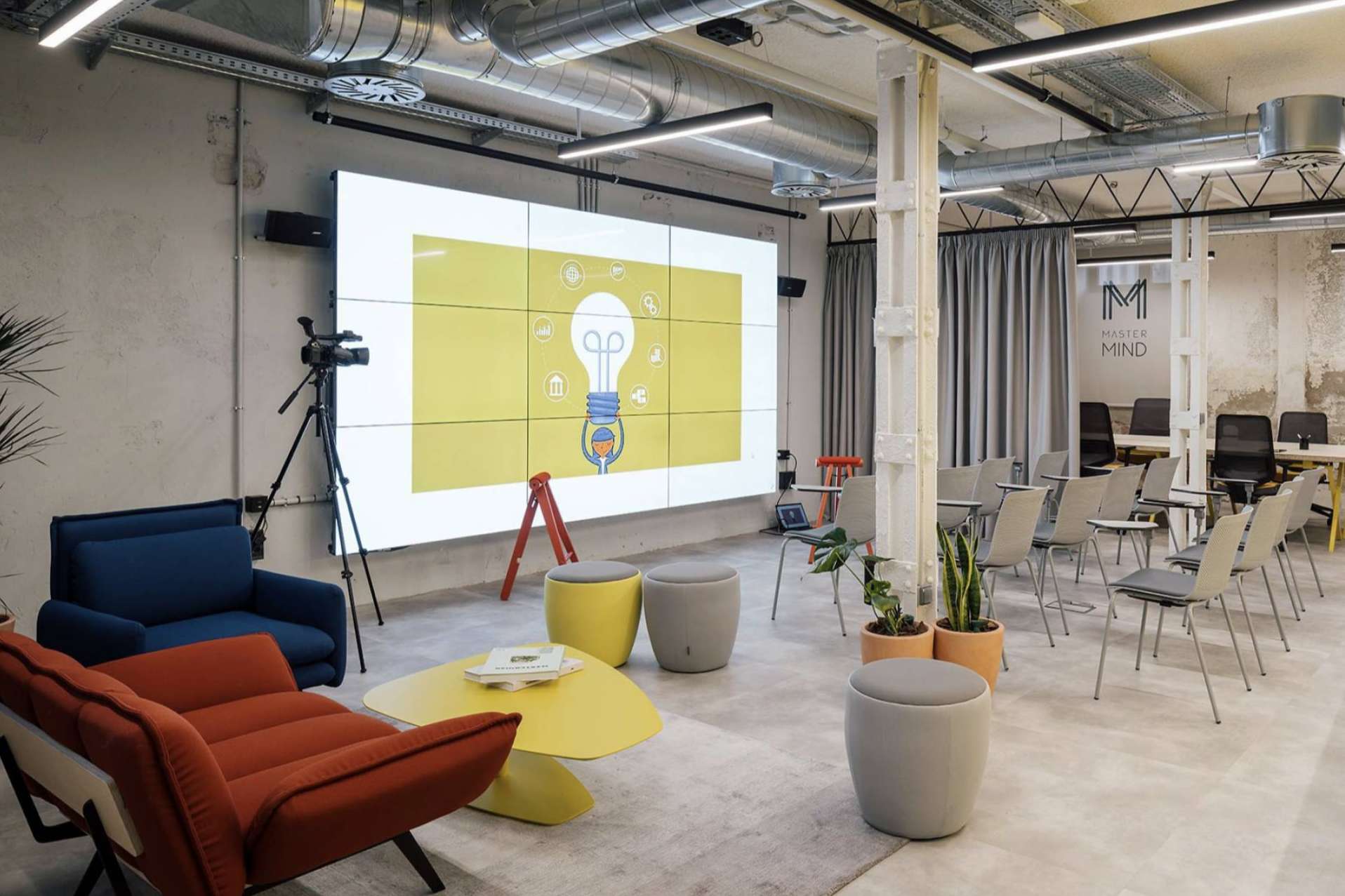 Mastermind Place ofrece el plató idea para streaming en eventos corporativos