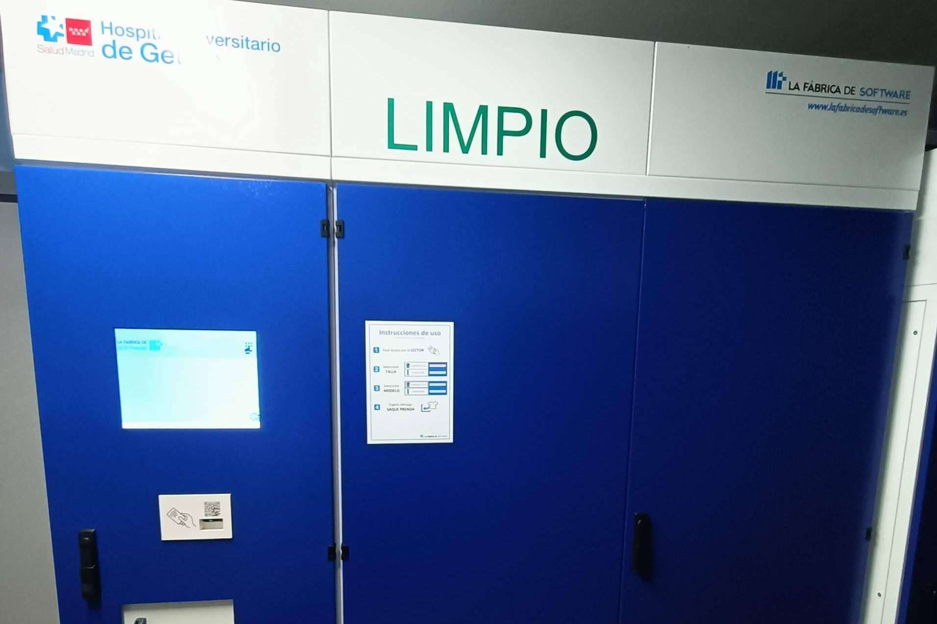 La Fábrica de Software ofrece sistemas con tecnología avanzada para el control de vestuario profesional, accesorios y EPIs