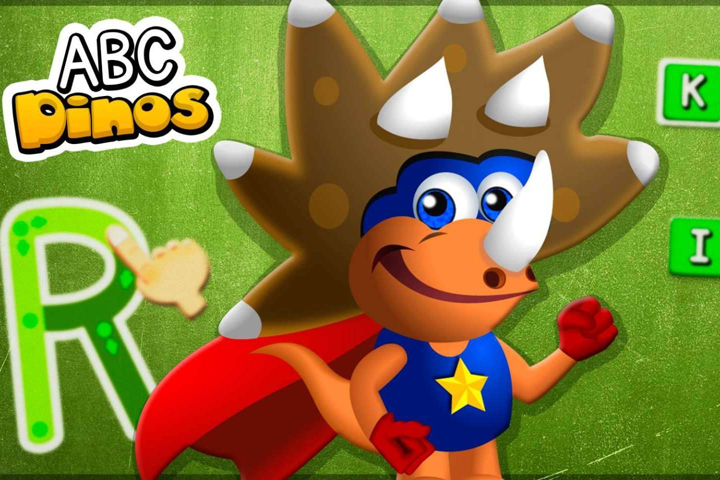 La nueva versión de ABC Dinos, un videojuego educativo lanzado por Didactoons