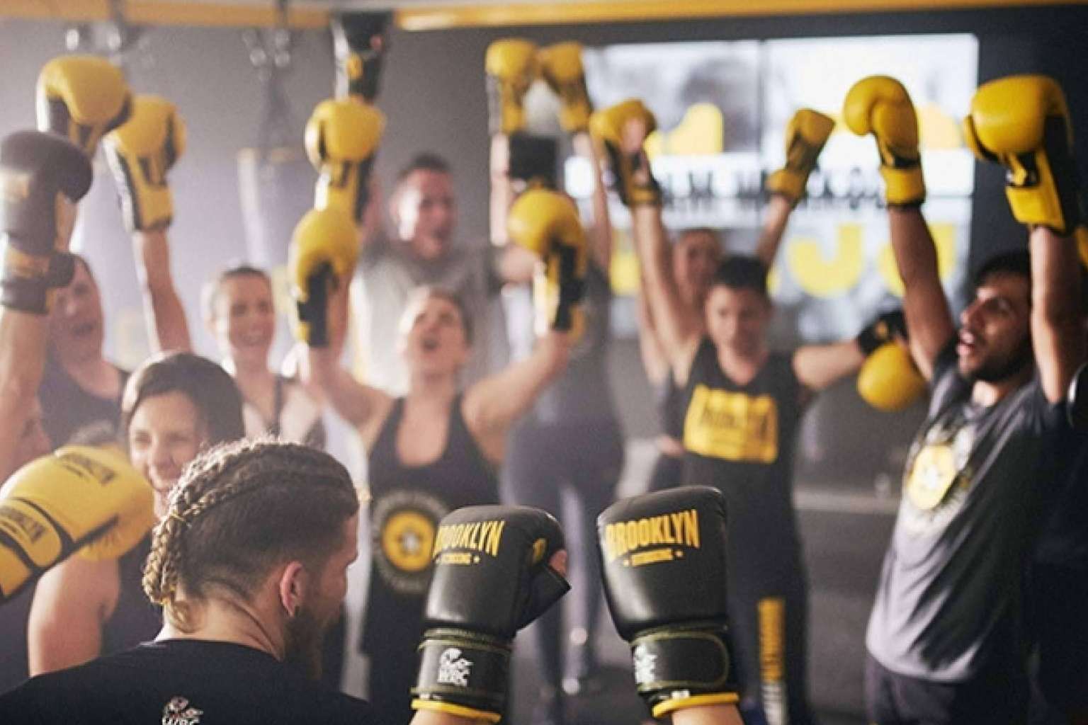 En el gimnasio de Málaga Brooklyn Fitboxing se puede realizar un entrenamiento total