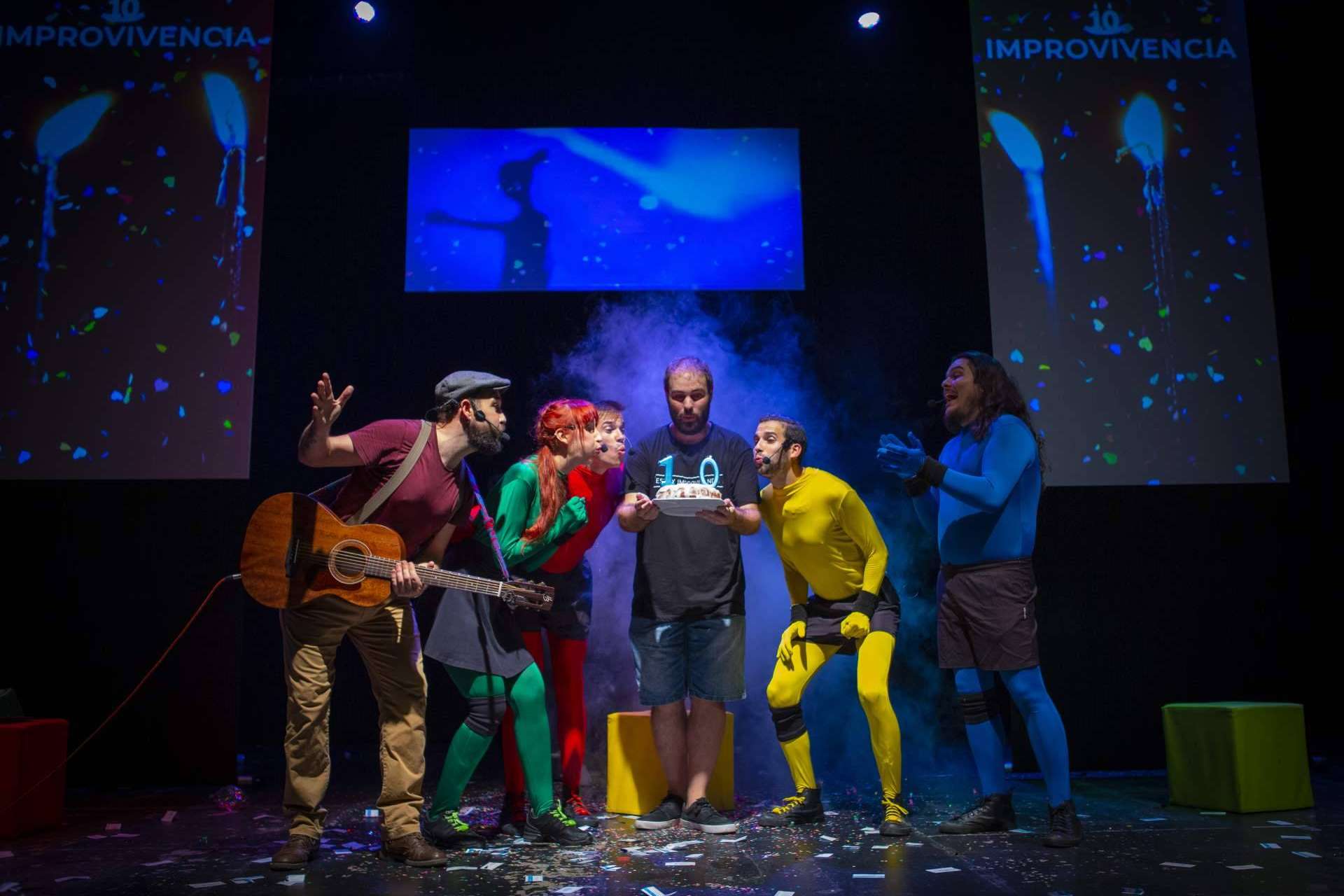 Celebración del 10º aniversario de ImproVivencia con 4 funciones especiales