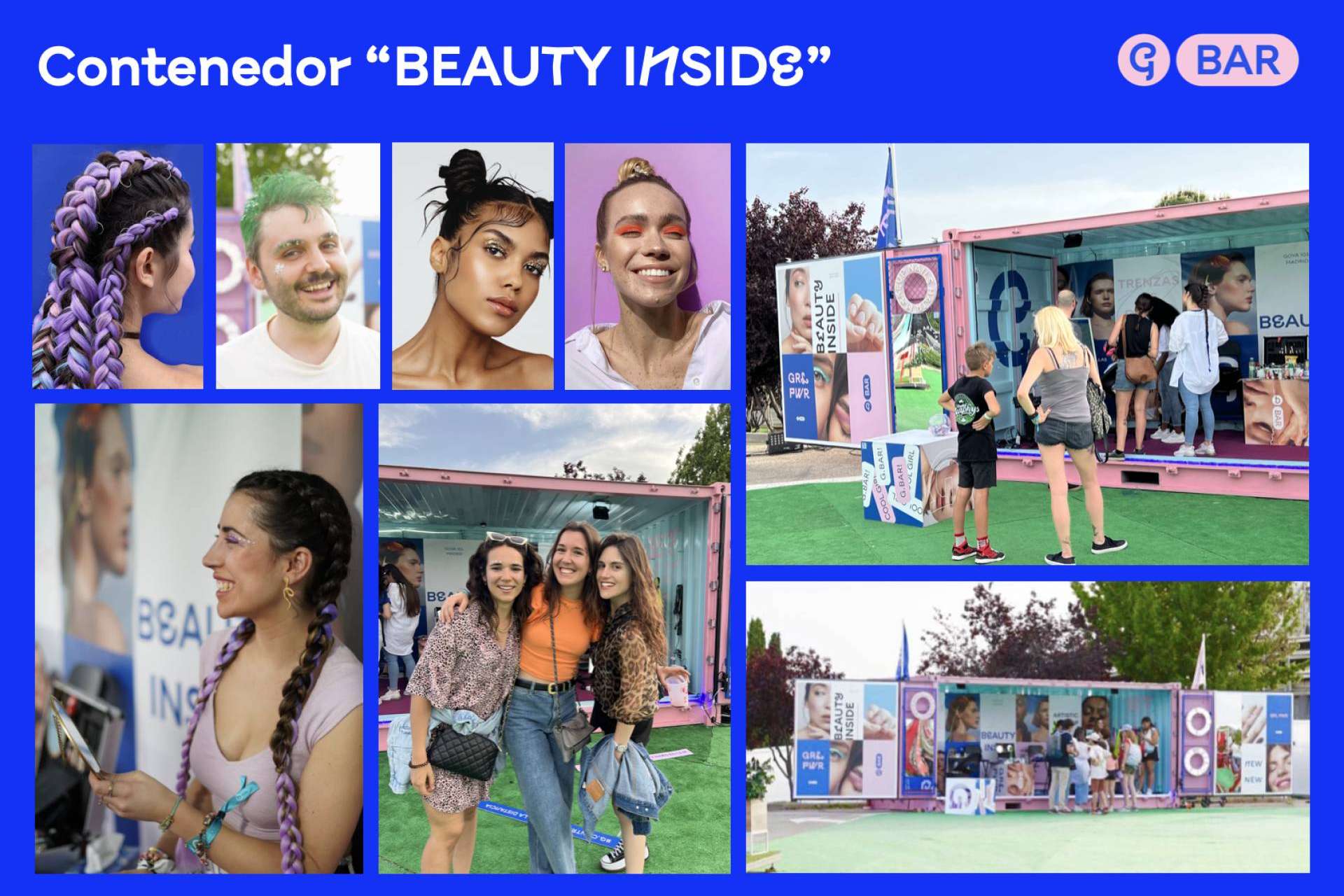 G.Bar aporta una experiencia beauty inolvidable para festivales y eventos