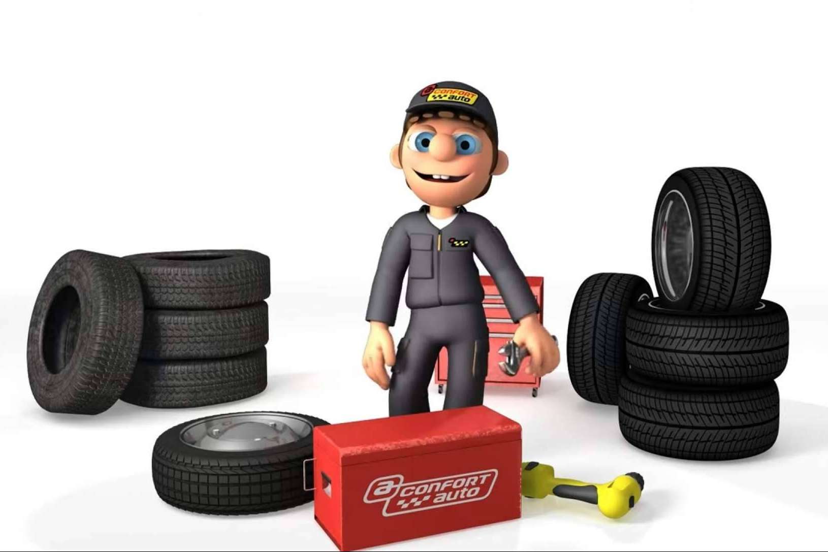 Ahora en 3D, NICO, el personaje de Confortauto ha ganado una gran fama en las redes sociales