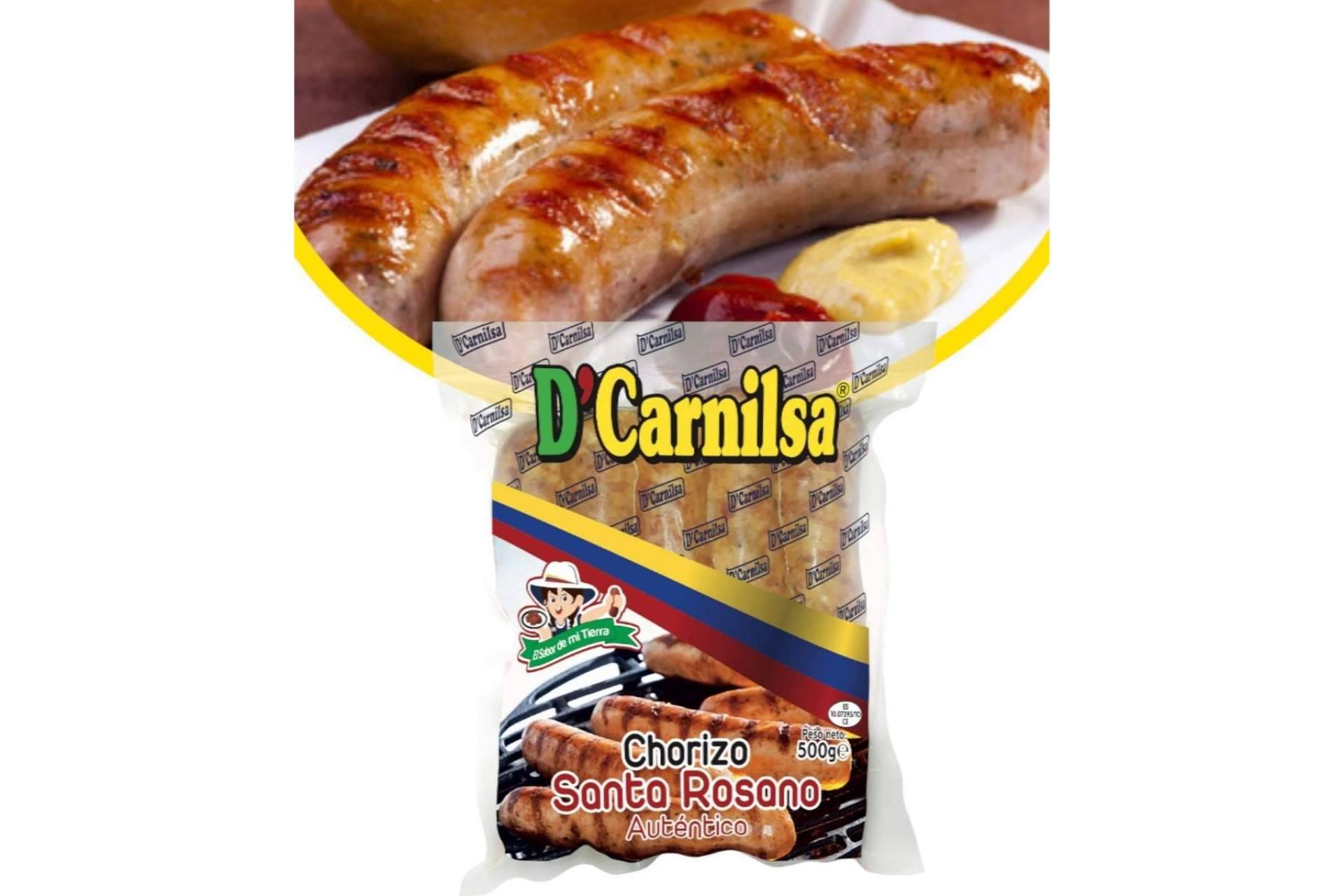 Santa Rosano, el auténtico chorizo colombiano, disponible en D’Carnilsa