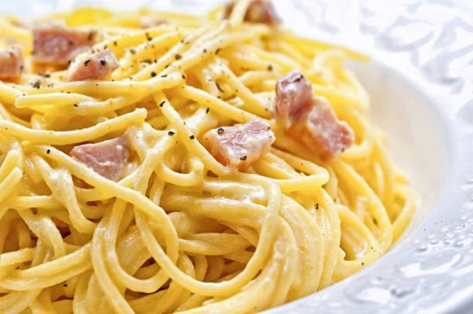 Origen de la salsa carbonara