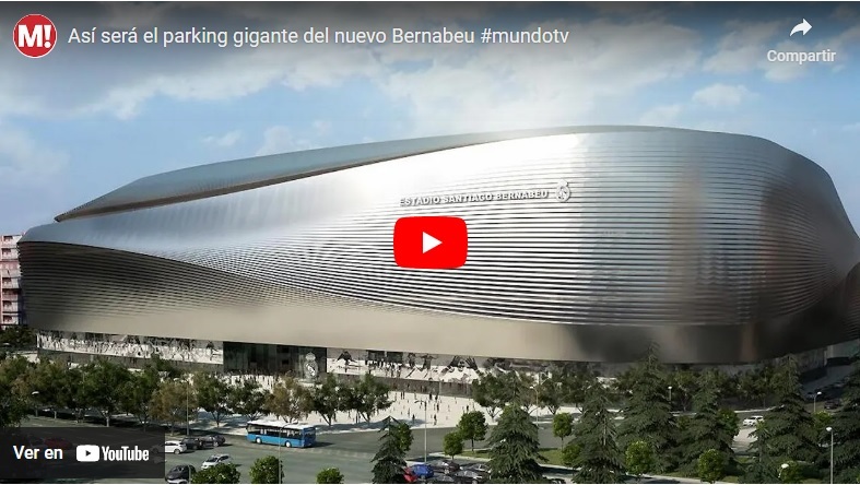 Así será el parking gigante del nuevo Bernabéu