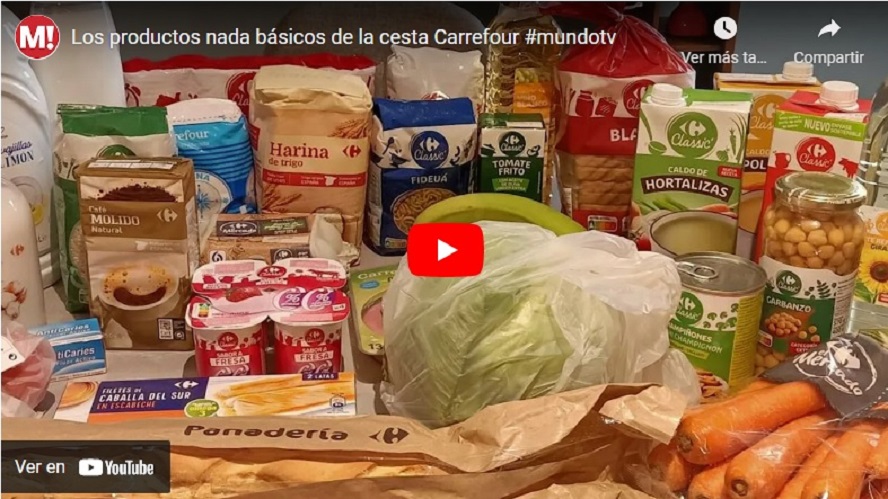 Los productos nada básicos de la cesta Carrefour