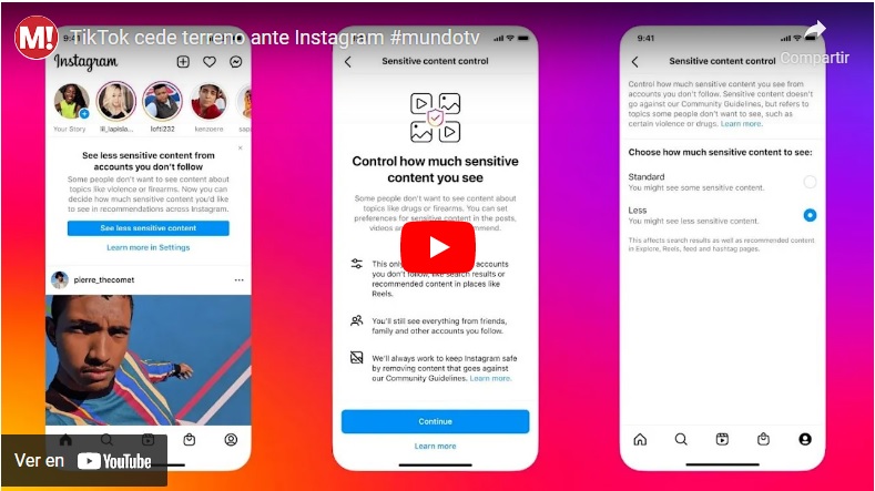 TikTok cede terreno ante Instagram
