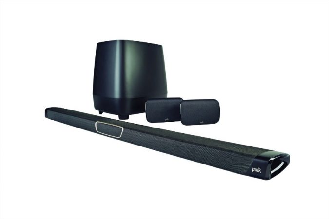 Barra de Sonido Polk Audio Magnifi Max SR + Altavoz Surround