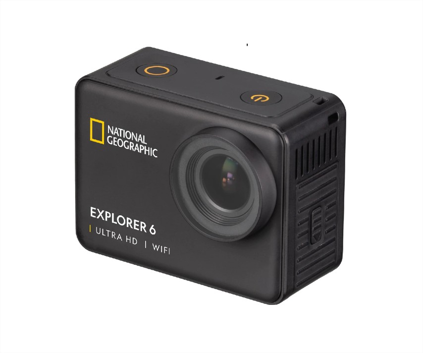 Cámara deportiva National Geographic Action Cam Explorer 6 4K con accesorios el corte inglés